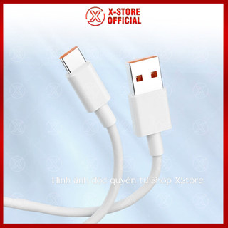 Dây sạc Type C 66W sạc siêu nhanh, cáp sạc điện thoại 6A cổng USB, tương thích rộng, dây dày chống đứt gãy DSUTC60W