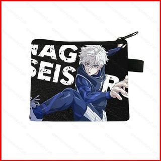 GC2 BLUE LOCK Zero Ví Trẻ Em Thời Trang Học Sinh Túi Đựng Thẻ Anime In Túi Bảo Quản Di Động CG2