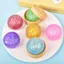 FAVORITEGOODS Giảm Căng Thẳng Pha Lê Bun, Với Hấp Bánh Bao Mềm Đồ Chơi Squishy, Vui Nhộn Lo Âu Giảm Dễ Thương Bóp Dễ Thương Mô Phỏng Giải Nén Bun