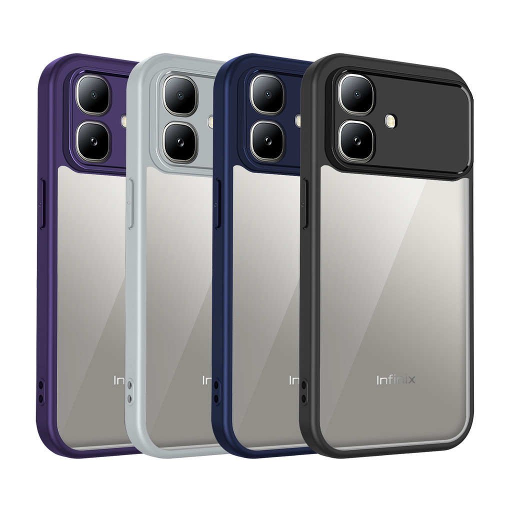 Vỏ Cho Infinix Smart 20 Smart20 Acrylic Trong Suốt Vỏ Điện Thoại Chống Sốc Bảo Vệ Ốp Lưng Ốp Lưng Ốp Lưng