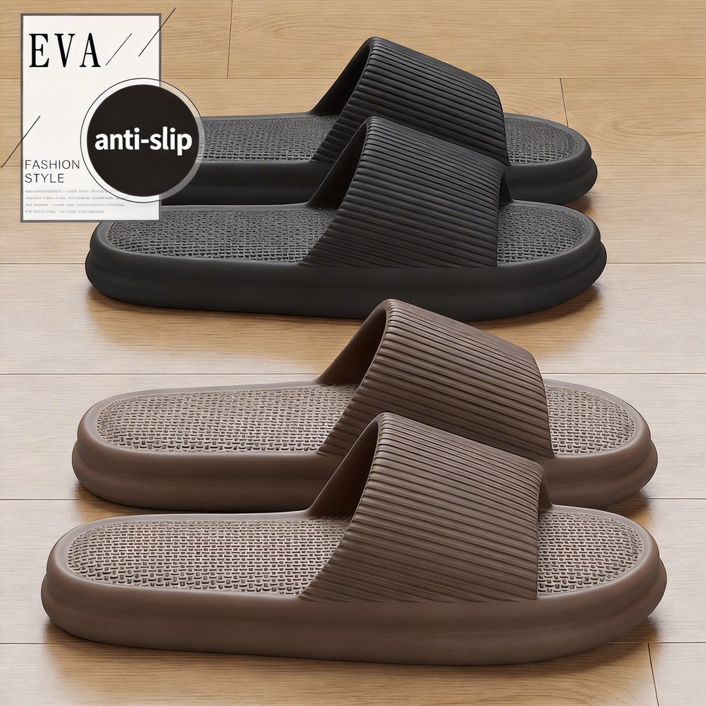 Dép Unisex EVA Đế Dày Chống Trơn Trượt Giày Gia Đình Cặp Đôi