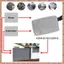 Bộ thu điều khiển từ xa cửa nhà để xe 2CH đa năng 12 / 24V cho mã học tập 433 MHz Mã cố định Mã lăn (R F C V)