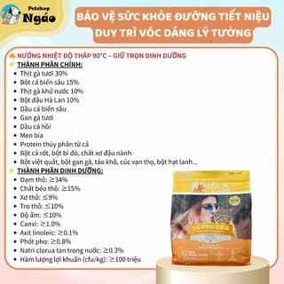 Hạt Cho Mèo MOLIK LINGYUE 50g dùng thử - Hỗ Trợ Tiêu Hóa Hạn Chế Búi Lông Mượt Lông