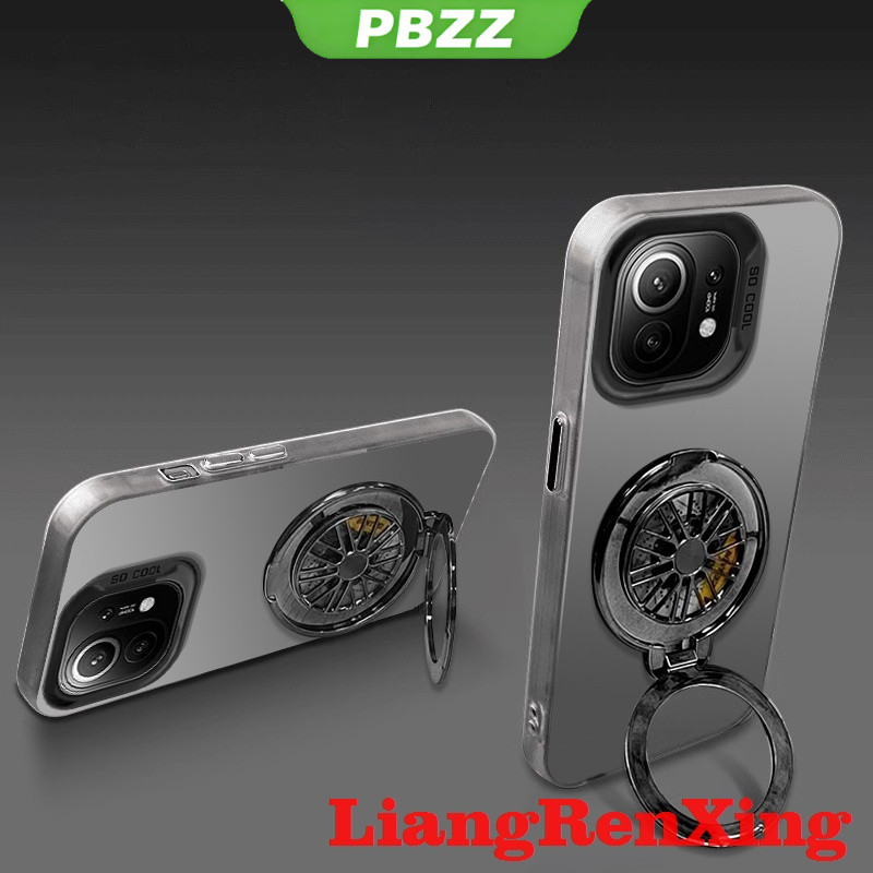 Ốp cho Xiaomi Mi 11 Lite Xiaomi 11 Lite 5G Ne Xiaomi 11T Pro Ốp điện thoại Ốp cứng Ốp bảo vệ TPU Ốp chống sốc thiết kế mới thẩm mỹ có giá đỡ cho nam giá đỡ con quay hồi chuyển