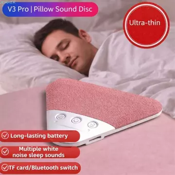 Loa ngủ dưới gối JOMAER, Loa Bluetooth không dây âm thanh HiFi Bluetooth 5.4, Mini tích hợp tiếng ồn trắng V3pro Gối thiết kế siêu mỏng Loa Bluetooth Sử dụng khi ngủ sâu