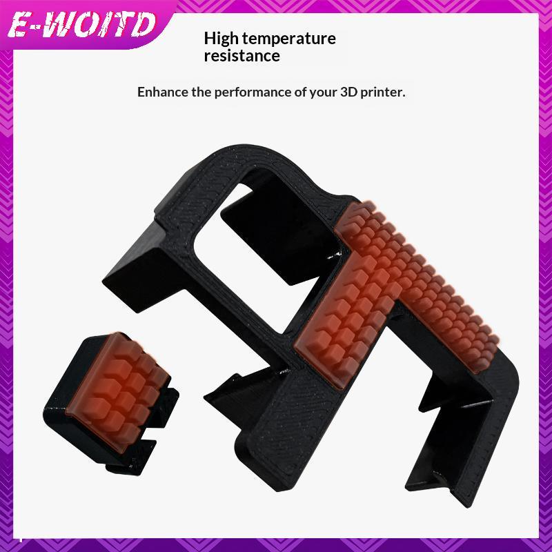 E-WOITD 1 / 2 Bộ Nâng Cấp Bàn Chải Silicon Vòi Phun Cho Bambu Lab P2S Vòi Phun Lau Bụi Khả Năng Vệ Sinh Mạnh Mẽ Dụng Cụ Phụ Kiện E-WOITD