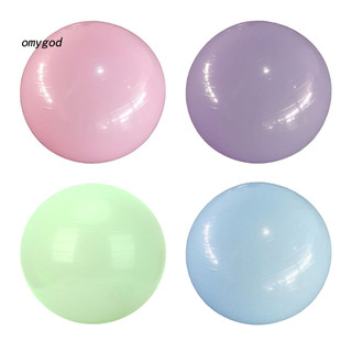 Bóng tập Yoga chống trượt PVC đa kích cỡ, kèm máy bơm - Phù hợp cho bà bầu và vật lý trị liệu tại gia