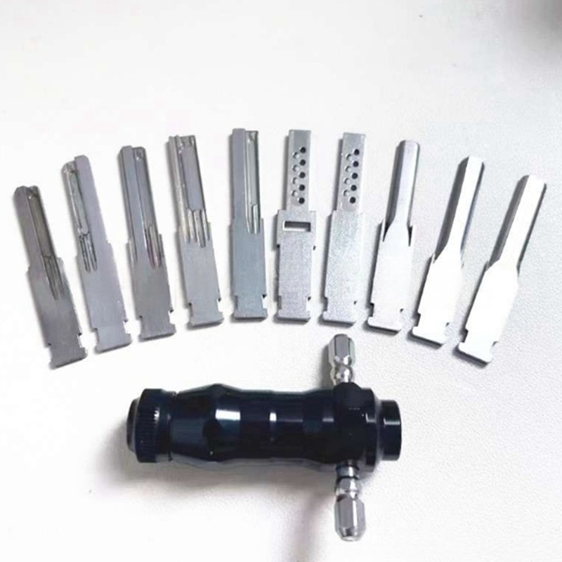Bộ dụng cụ giấy bạc Storm-Tin cho công cụ thợ khóa cực kỳ Khóa chọn dụng cụ giấy bạc thiếc