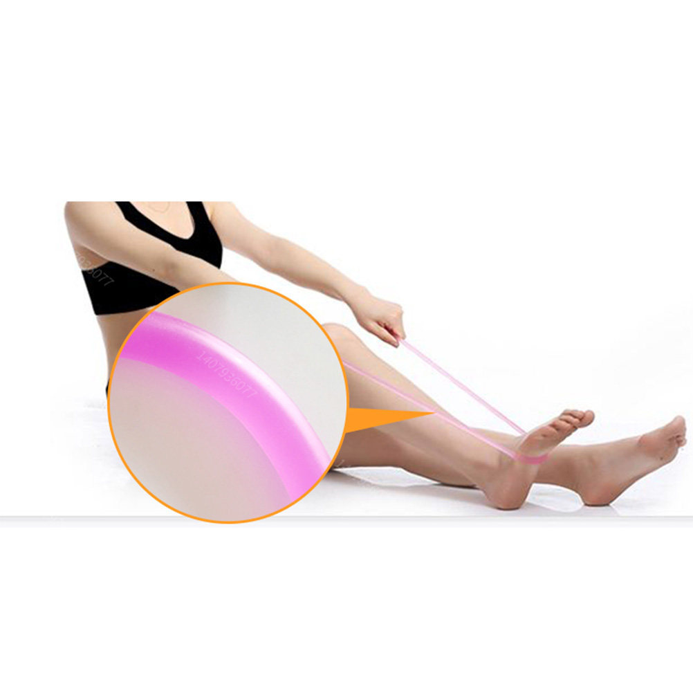 Đai silicon đàn hồi nhẹ dành cho thể thao tại nhà - phù hợp tập yoga và gym