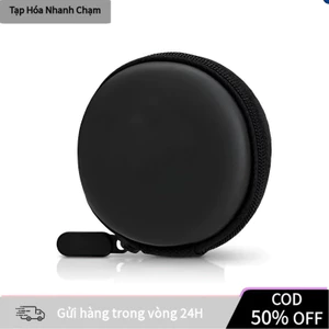 【COD】Túi đựng tai nghe đa năng bằng da PU cao cấp, kích thước nhỏ gọn, dễ dàng mang theo trong túi xách hay balo.