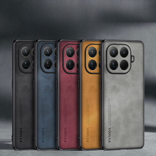 Áp dụng cho Vỏ Xiaomi 15T Pro 2506BPN68G 15TPRO Da cừu cao cấp, được làm bằng vỏ cứng thân thiện với da, điện thoại chống rơi và hấp thụ sốc