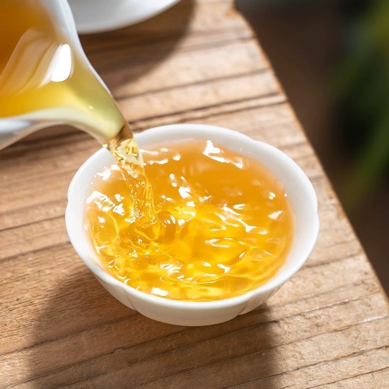 Bánh Trà Phổ Nhĩ Sống Mãnh Hải Vân Nam 100 gram (Năm 2023)