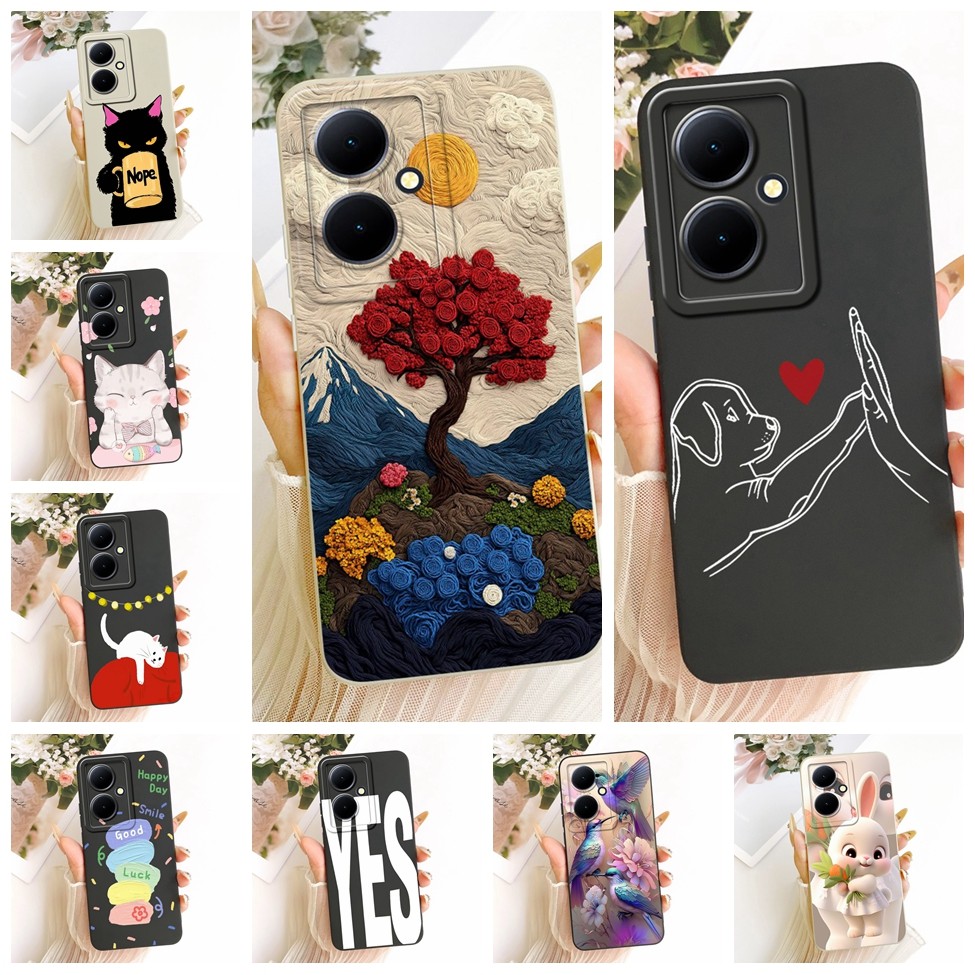 Ốp lưng Vivo Y78 Plus 5G V2271A Thời trang sang trọng Cool Kawaii Vỏ Silicon sơn dễ thương Vivo Y78 + 5G