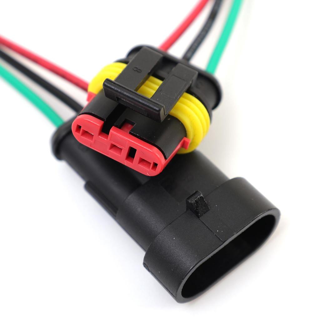 96 / 240 / 254 CÁI - Bộ kết nối chống nước ô tô PA66 Thiết bị đầu cuối ngắt kết nối nhanh bằng nhựa cho ô tô, xe máy, xe tải thuyền, bộ Pin điện có an toàn chống bụi