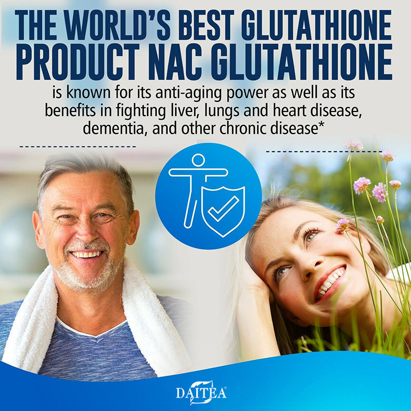 Viên uống Daitea NAC + Glutathione: làm trắng da, hỗ trợ giải độc gan và  tăng cường hệ miễn dịch