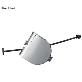 DIAPER & CORED 1 Cái DIY Phụ Kiện Xe Phía Sau Ốp Lưng Kéo Móc Che Mắt Nắp Chrome Cho Fiat 500 500C 2007-2012 YTH
