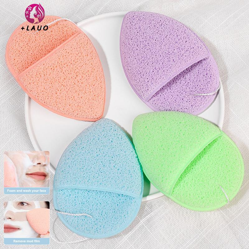 Springevenstar 1 / 5 Miếng Bọt Biển Mặt Làm Sạch Puff Để Rửa Mặt Tẩy Trang Có Thể Tái Sử Dụng Miếng Tẩy Tế Bào Chết Để Làm Sạch Hàng Ngày Dụng Cụ Chăm Sóc Da Springevenstar