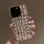 Mới CHO HONOR Magic8 Ốp Điện Thoại Sang Trọng Full Diamond Magic8Pro Ốp Silicon Cao Cấp Bao Gồm Tất Cả Vỏ Mềm Nữ