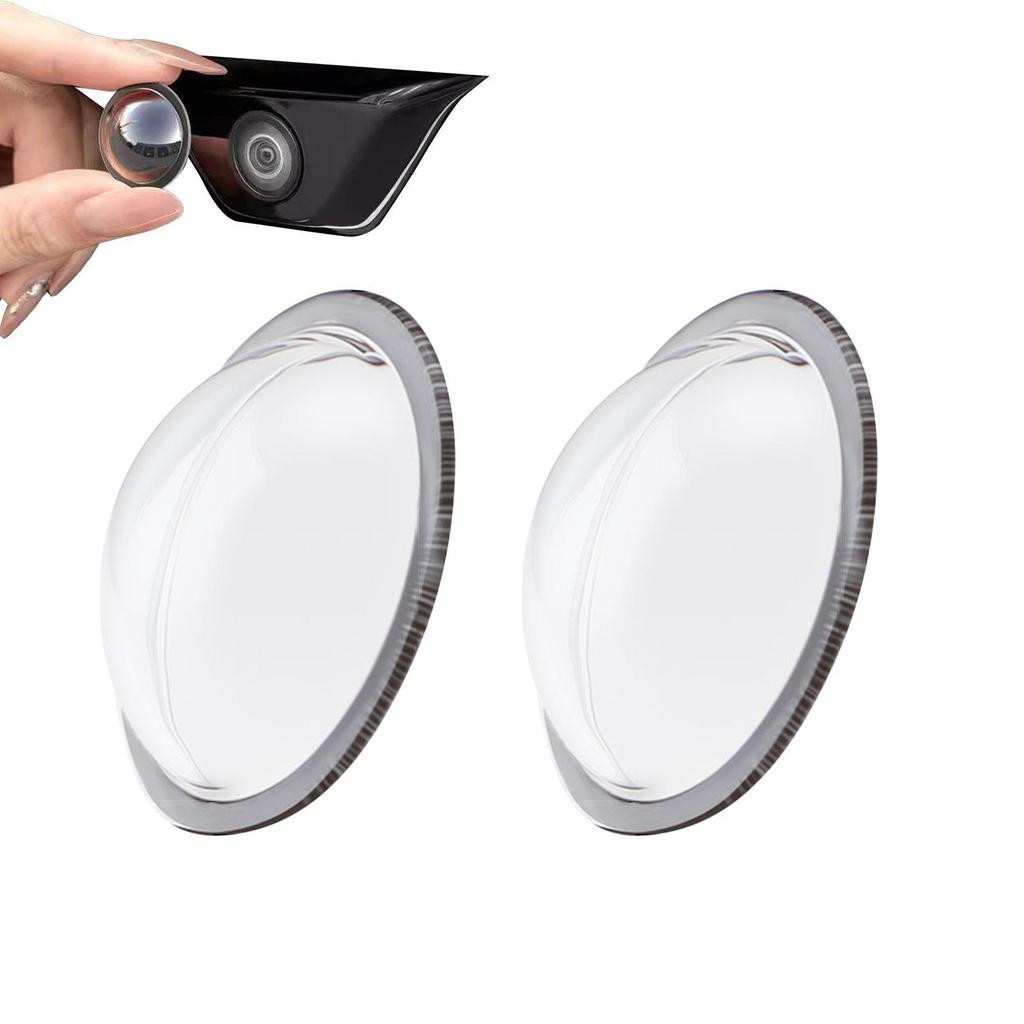 Bảo vệ ống kính cho máy ảnh ô tô 2 miếng Tấm chắn chống chói trong suốt Bảo vệ ống kính máy ảnh cho đường phía trước phía sau