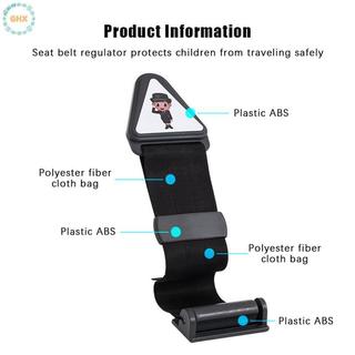 GHX Thắt Lưng An Toàn Thanh Niên Polyester Dễ Sử Dụng Dây An Toàn Có Thể Điều Chỉnh Dây An Toàn Ô Tô Trẻ Em Dây Chống Nhám Có Bảo Vệ Ne VN