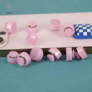 Hnkmp 10 Chiếc Phụ Kiện Làm Móng Tay - Trang Sức Xoay Đa Năng và Hạt Trang Trí