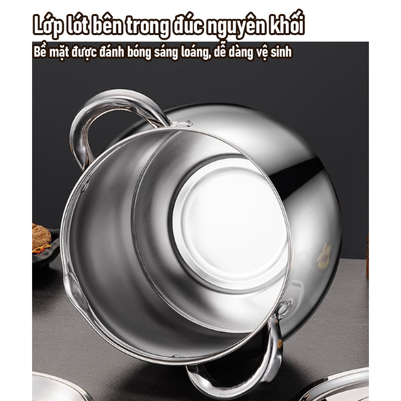 Set 4 Âu Trữ Mỡ Lợn Inox 304 - Dung Tích 1500ml & 2500ml, Cao Cấp Chịu Nhiệt, Đựng Thức Ăn & Tích Trữ Dầu Mỡ Đa Năng