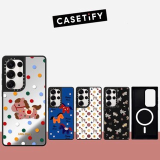 Từ Điểm Sóng Ngựa Gương Cứng Phone Case Dành Cho Samsung Galaxy S25 24 23 UItra S25 24 23 Plus Vỏ Bảo Vệ Chống Sốc
