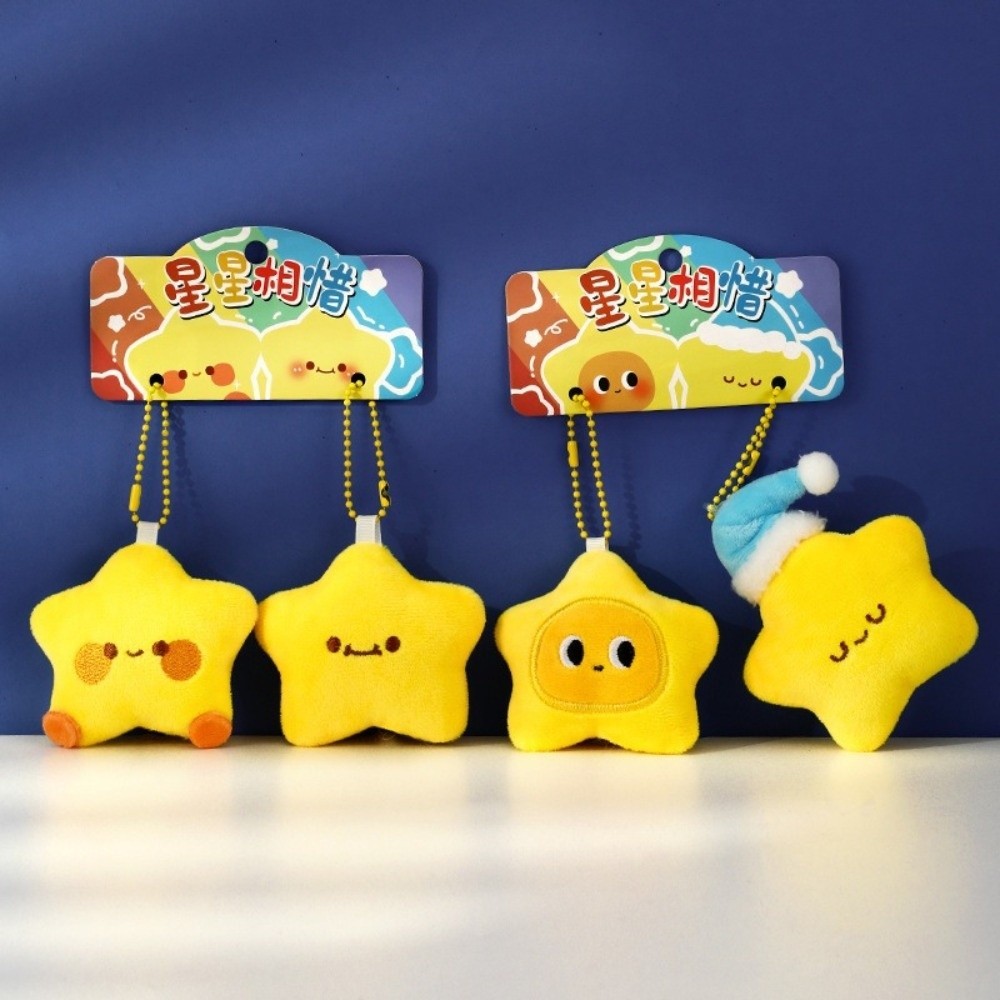 JIMMYCHOOEC Pentagram Dây buộc, Chúc may mắn Móc khóa ngôi sao sang trọng, Lời chúc tốt nghiệp dễ thương Quà tặng Túi treo tình bạn