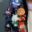 BH2 NARUTO Uzumaki Naruto Sasuke Dễ Thương Quái Vật Dự Tiệc Ngồi Series Vinyl Plushie Mù Hộp Túi Charm HB2
