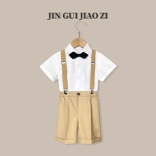 Năm Mới Lễ Hội Mùa Xuân Năm Mới Quần Áo Trẻ Em Quần Áo Phù Hợp Với Mùa Hè Anh Trung Nhỏ Trẻ Em Mẫu Giáo Hiệu Suất Bé Trai Phù Hợp Với Chủ Nhà Đầm Cao Cấp Sense 01