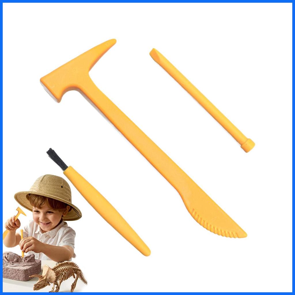 Dino Dig Kit Bộ đào giáo dục khảo cổ Bộ công cụ khai quật Bộ dụng cụ đào di động cho giáo dục sớm junlavn