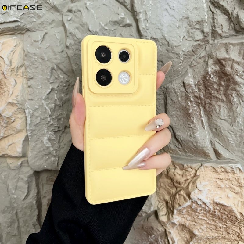Dành Cho Samsung Galaxy S25 S24 S23 S22 Plus Ultra FE S25 + S24 + S23 + S22 + S21 + Ốp Điện Thoại 3D Stereo Down Jacket Thiết Kế Nhiều Màu Sắc Kẹo Chắc Chắn Dễ Thương Sáng Tạo Vỏ Mềm