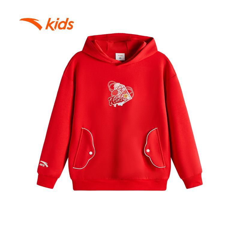 ANTA Kids Áo Khoác Hoodie Thể Thao Bé Gái Nhẹ Ấm, Thoải Mái Vận Động 362518710