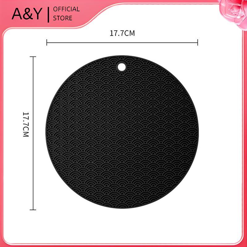 Thảm bếp cảm ứng bằng silicon A & Y Bảo vệ chống cháy Tấm nướng cảm ứng Tấm bảo vệ phụ kiện nhà bếp.