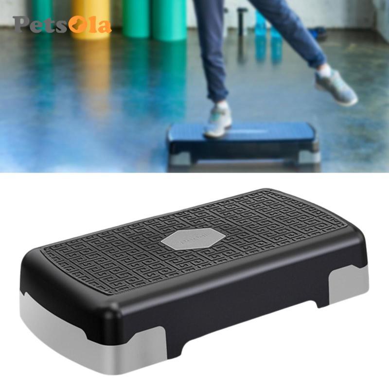 Stepper aerobic điều chỉnh được cho phòng gym tại nhà - Tập luyện sức khỏe tim mạch với băng ghế chống trượt