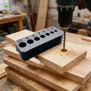 ⭐GROUS⭐Drilling Guide Jig ABS Plastic Precise Hole Alignment Anti-slip Fixation