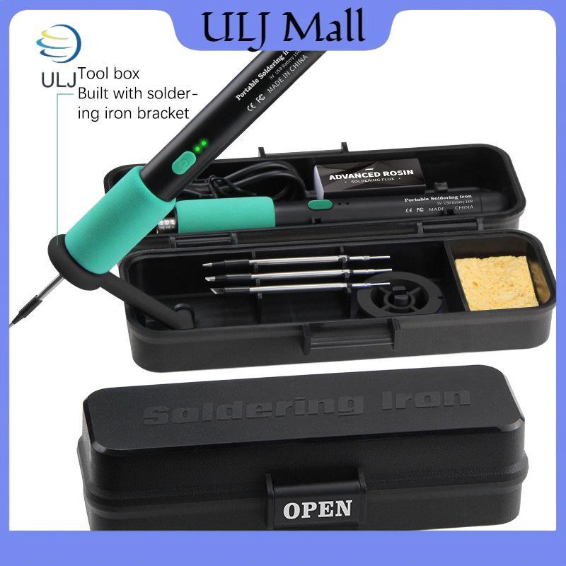 ULJ USB Sắt hàn điện, điều chỉnh nhiệt độ, đầu hàn nóng, dây hàn, dụng cụ sửa chữa
