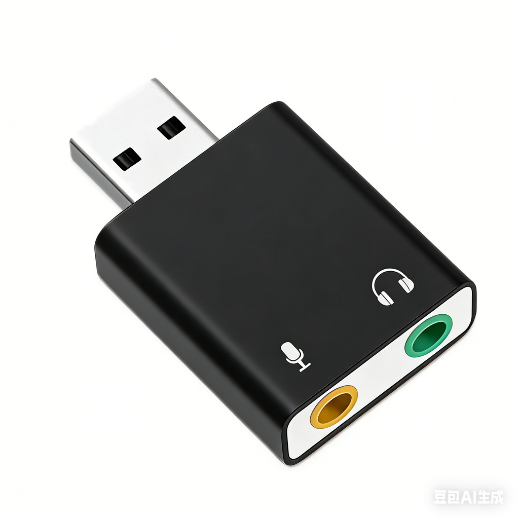 Card âm thanh USB ngoài 7.1 kênh, có mic - Đầu/Card Âm Thanh USB，Hỗ trợ âm thanh 7.1 / 7.1 kênh，Cắm và chạy