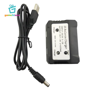 Bộ sạc cân bằng gamchiano 2S 7.4V cho pin RC Quadcopter MJX B3 B2W B6 Bugs 2 / 3 / 6