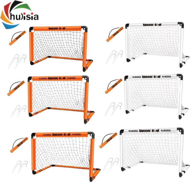 Cổng bóng đá Chulisia dành cho trẻ em, dễ lắp ráp và gấp gọn, kèm túi đựng tiện lợi, phù hợp sử dụng tại sân vườn hay sân chơi.