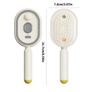Bàn chải tóc có thể sạc lại ấm cúng cho khóa khô bị hư hỏng Lược Massage da đầu thoải mái