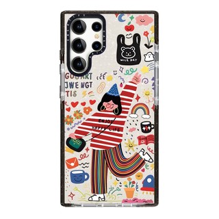 Ốp lưng Gitter Sporty Girl Phone Case cho Samsung Galaxy S26 25 24 23 22 UItra S25 24 Plus Vỏ bảo vệ chống sốc