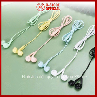 Tai nghe nghe nhạc, tai nghe có dây 3.5mm có mic, âm thanh trong trẻo, tai nghe nghe nhạc và đàm thoại tiện lợi - TNGRKN
