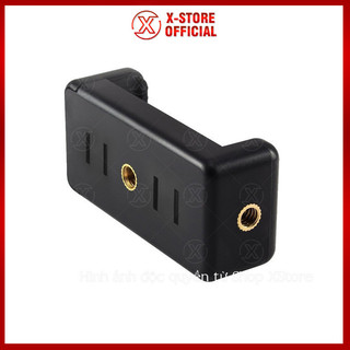 Kẹp điện thoại cho chân máy ảnh, ngàm kẹp Vít Xoáy/Lò Xo, lỗ ốc 1/4 inch, xoay 360 độ - KDT