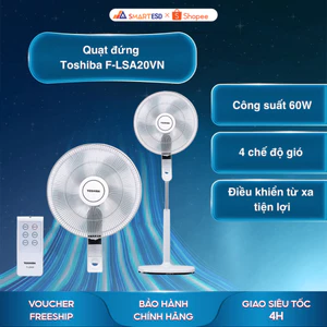 Quạt đứng Toshiba F-LSA20VN - Bảo hành chính hãng 12 tháng [Hỏa tốc Hcm]