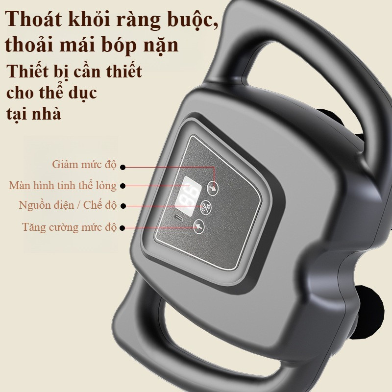 【Súng Mát Xa 16 Đầu】Giải Phóng Căng Thẳng, Massage Tần Số Cao Cho Vùng Cơ Lưng, Chân, Cổ