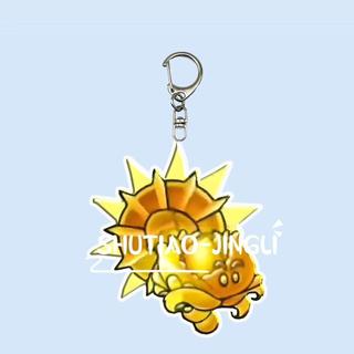[Giảm giá hấp dẫn] Móc khóa acrylic thực vật tối ưu do người hâm mộ Plants vs. Zombies làm, phụ kiện quà tặng cho ba lô