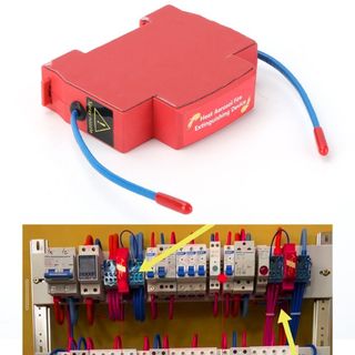 Thiết bị chống cháy LUMELAMP, Bình chữa cháy tự động gia đình DIN Rail, Thiết kế hai dòng Thiết bị chữa cháy không ô nhiễm