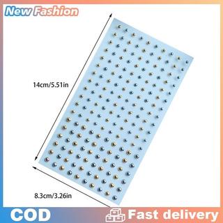 khuyên tai Kim cương Sticker giả tự dính thạch không xuyên mắt tai mặt cơ thể đồ trang sức cho phụ nữ Sticker pha lê