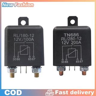Cao hiện tại Relay bắt đầu chuyển tiếp 200A 100A 12V/24V Điện Ô Tô nặng hiện tại bắt đầu chuyển tiếp xe Relay